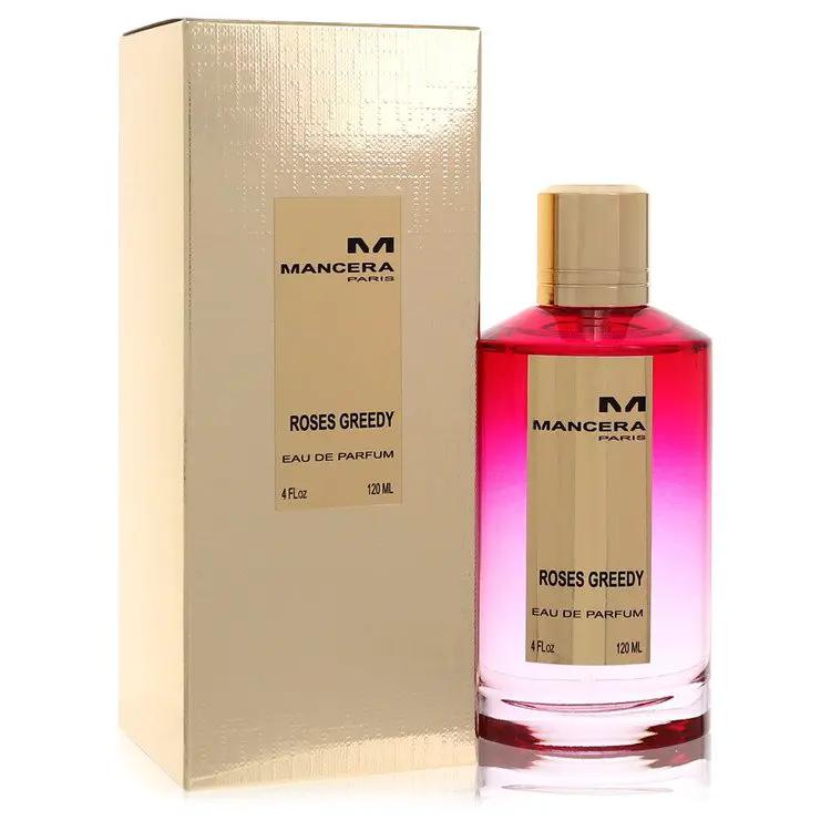 Mancera Roses Greedy Eau De Parfum Spray (Unisex) by Mancera 120 ml by Brands HD