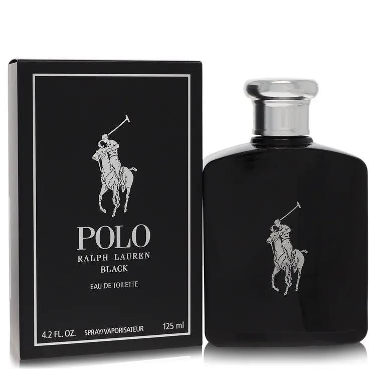 Polo Black Eau De Toilette Spray by Ralph Lauren 125 ml by Brands HD