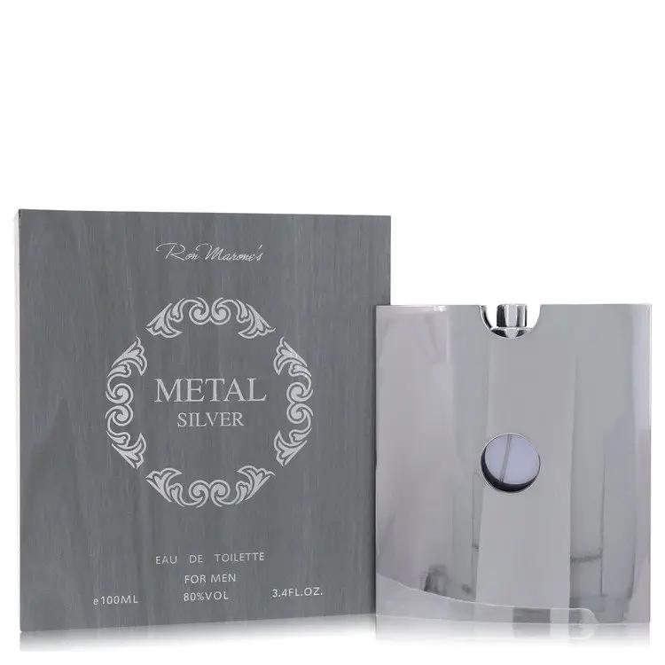 Metal Silver Eau De Toilette Spray by Ron Marone 100 ml by Brands HD