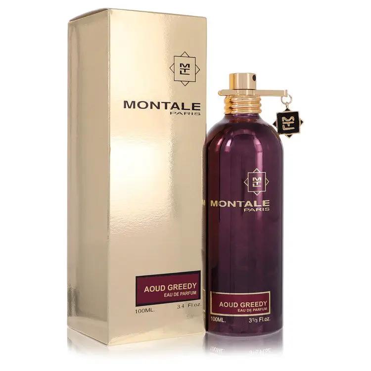 Montale Aoud Greedy Eau De Parfum Spray (Unisex) by Montale 100 ml by Brands HD