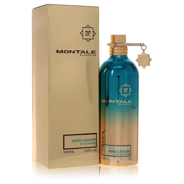 Montale Aoud Lagoon Eau De Parfum Spray (Unisex) by Montale 100 ml by Brands HD