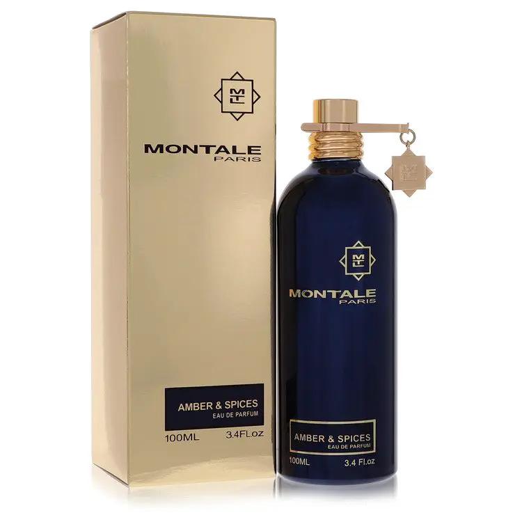 Montale Amber & Spices Eau De Parfum Spray (Unisex) by Montale 100 ml by Brands HD