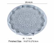 Coaster Moulds - Mandala by Resin Art NZ