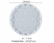 Coaster Moulds - Mandala by Resin Art NZ