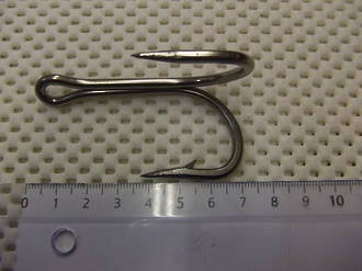 Mustard Hook Double Barbed Size 10/0 - Action Outdoors Kiwi