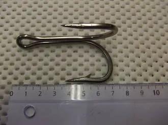 Sea fish HOOKS Mustard Hook Double Barbed Size 10/0 Mustard Hook Double Barbed Size 10O Sea Fish