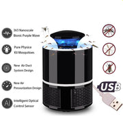 USB Mosquito Insect Killer Electric LED Light Fly Bug Zapper Trap Catcher Lamp by salelink.co.nz