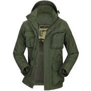 Men's Tactical Jacket with Removable Sleeves - Convertible Vest | Outdoor & Casual Wear by Mead's Supply & Equipment Outfitters limited