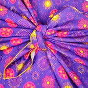 Waste Free Celebrations Furoshiki Wrapping Cloths Marigold Mandala - 4 Furoshiki Gift Wraps Marigold Mandala - 4 Furoshiki Gift Wraps