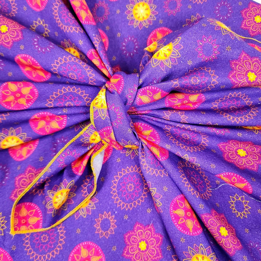 Waste Free Celebrations Furoshiki Wrapping Cloths Marigold Mandala - 4 Furoshiki Gift Wraps Marigold Mandala - 4 Furoshiki Gift Wraps