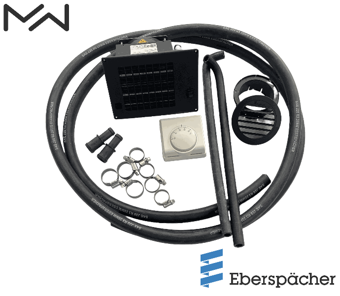 Eberspacher Hydroplate 2.5 kw add-on kit with Manual Thermostat by Eberspacher