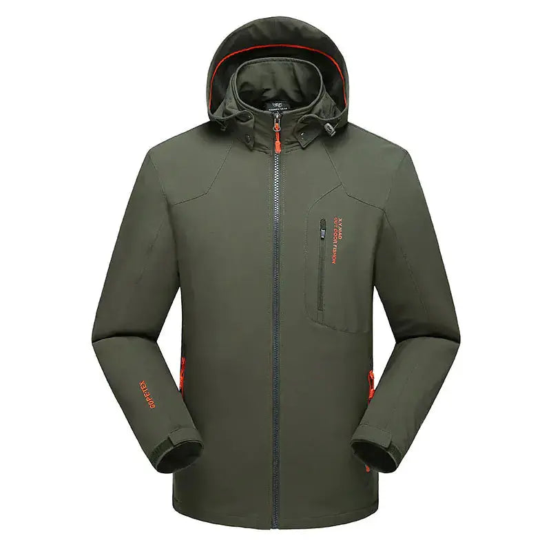 Men's Shark Skin Tactical Softshell Jacket - Waterproof Fleece-Lined Outdoor Jacket | Military Style by Mead's Supply & Equipment Outfitters limited