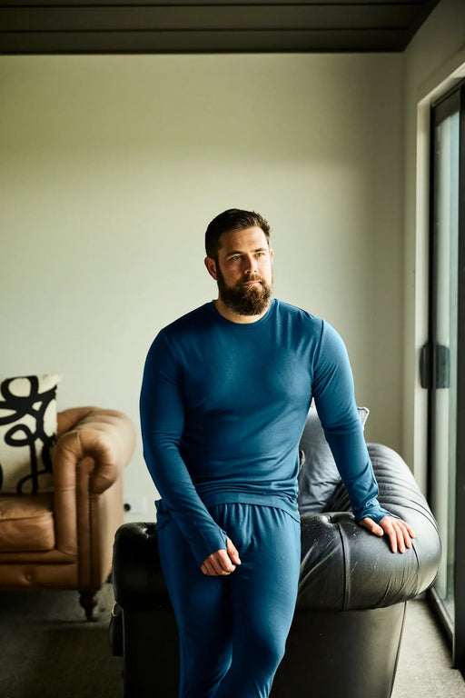 Men's Base Pant - 100% Merino Wool, Gibraltar by Merino 365 NZ