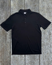 Men's Polo - 100% Merino Wool, Black by Merino 365 NZ