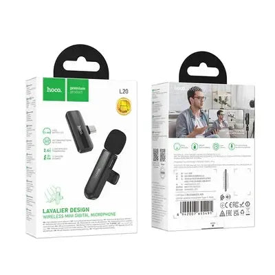 BroDeals Microphone Wireless Digital Microphone w/ USB-C Connector, DSP Digital Noise Reduction Wireless Digital Microphone w/ USB-C Connector, DSP Digital Noise Reduction