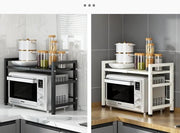 g8buynz Kitchen Adjustable Standing Shelving Rack, Multi-Layer Storage Organizer Kitchen Adjustable Standing Shelving Rack, Multi-Layer Storage Organizer