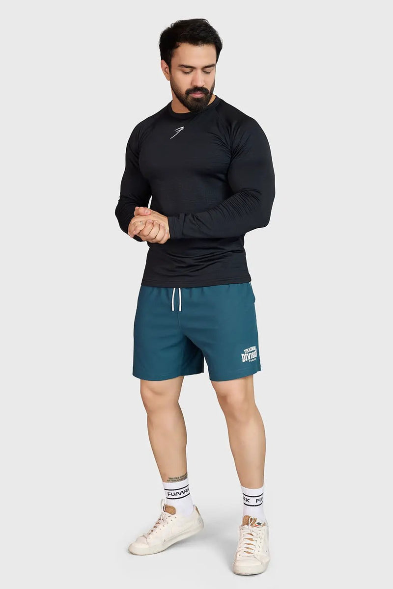 Midnight Fullsleeves T-shirt Black by Fuaark Nz
