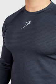 Midnight Fullsleeves T-shirt Dark Grey by Fuaark Nz