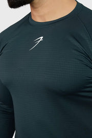 Midnight Fullsleeves T-shirt Sea Green by Fuaark Nz