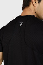 Motion Running T-shirt Black by Fuaark Nz