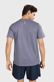 Motion Running T-shirt Grey by Fuaark Nz
