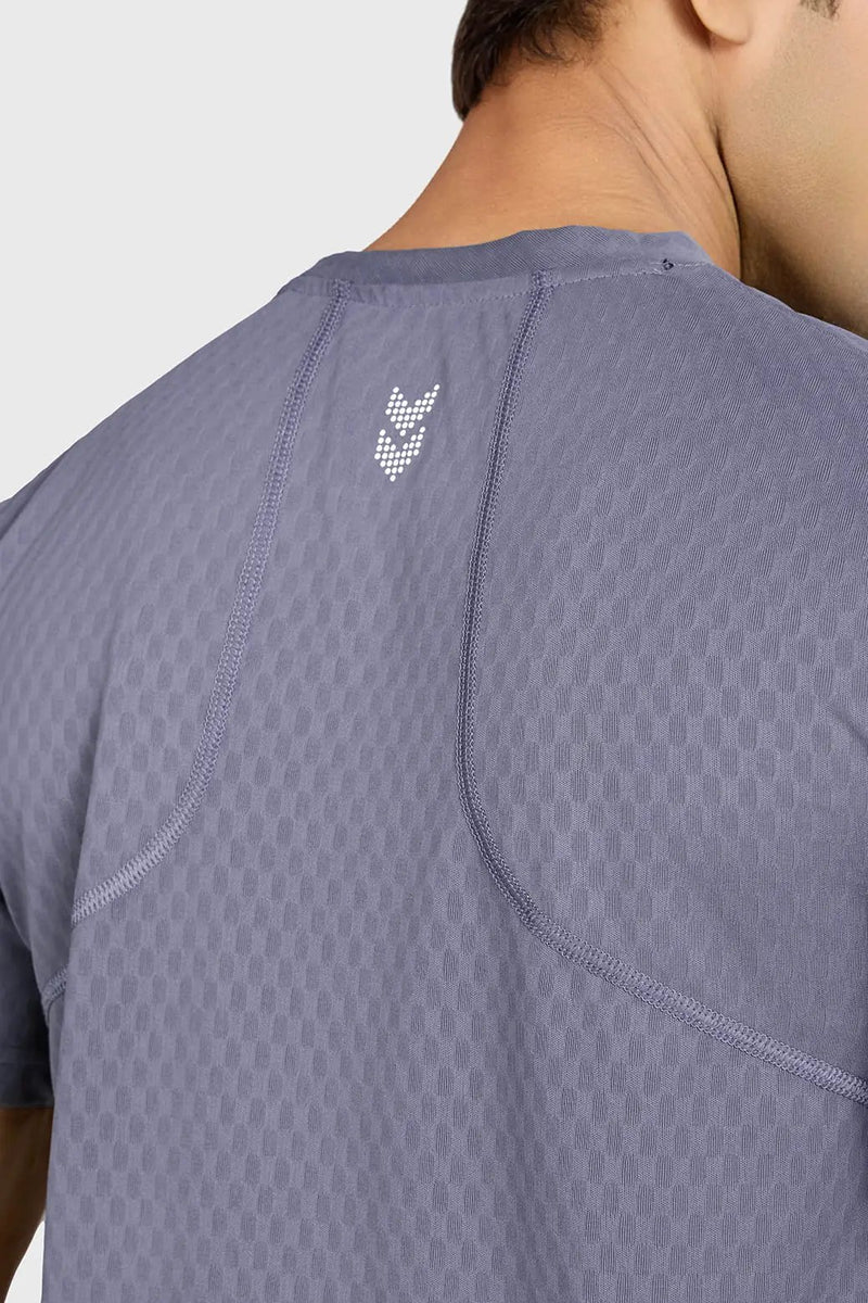Motion Running T-shirt Grey by Fuaark Nz