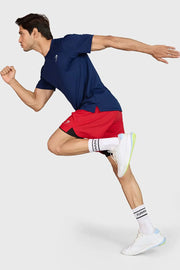 Motion Running T-shirt Navy by Fuaark Nz