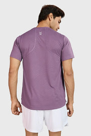 Motion Running T-shirt Plum by Fuaark Nz