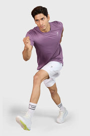 Motion Running T-shirt Plum by Fuaark Nz