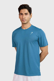 Motion Running T-shirt Teal by Fuaark Nz