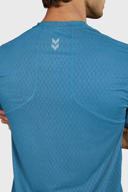 Motion Running T-shirt Teal by Fuaark Nz