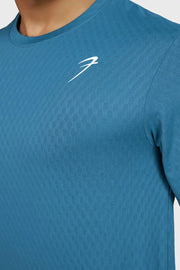 Motion Running T-shirt Teal by Fuaark Nz