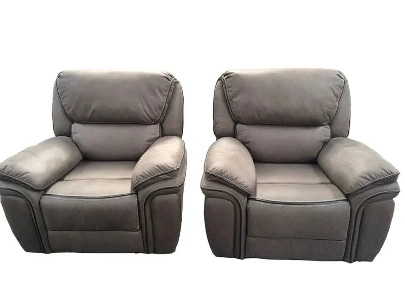 BroDeals Arm Chairs, Recliners & Sleeper Chairs Moy Manual Recliner Chair - Set of 2 Moy Manual Recliner Chair - Set of 2