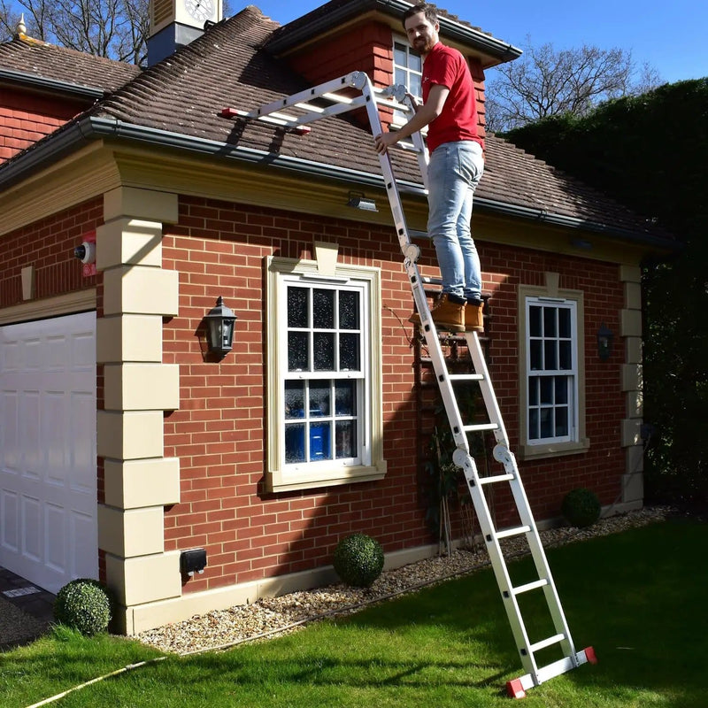 Kiwi Grab Kiwi Grab Multi Purpose Ladder 3.6M with two platforms folding ladder Multi Purpose Ladder 3.6M with two platforms folding ladder
