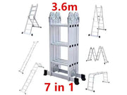 Kiwi Grab Kiwi Grab Multi Purpose Ladder 3.6M with two platforms folding ladder Multi Purpose Ladder 3.6M with two platforms folding ladder