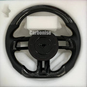 Mustang Steering Wheel (Carbon Fiber+Perforated Leather) #7 by CARBONISE