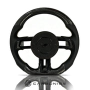 Mustang Steering Wheel (Carbon Fiber+Perforated Leather) #7 by CARBONISE