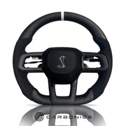 Mustang Steering Wheel (Matte Carbon Fiber+Alcantara) @4 by CARBONISE