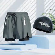 Men's Quick-Dry Swim Trunks - Beach Shorts for Swimming & Spa by Mead's Supply & Equipment Outfitters limited