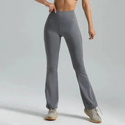 High Waist Flared Yoga Pants - Hip-Lifting Bell Bottom Leggings | Women's Athletic Wear by Mead's Supply & Equipment Outfitters limited