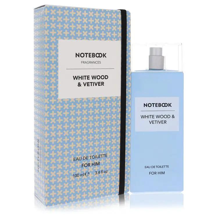 Notebook White Wood & Vetiver Eau De Toilette Spray by Selectiva SPA 100 ml by Brands HD