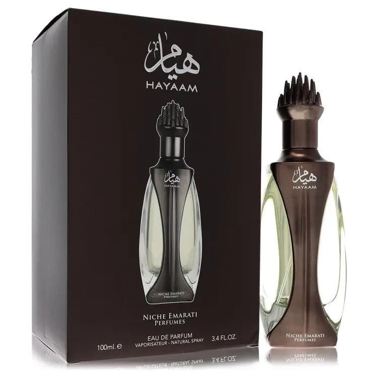 Brands HD Eau De Parfum Spray (Unisex) Niche Emarati Hayaam Eau De Parfum Spray (Unisex) by Lattafa 100 ml Niche Emarati Hayaam Eau De Parfum Spray (Unisex) by Lattafa 100 ml