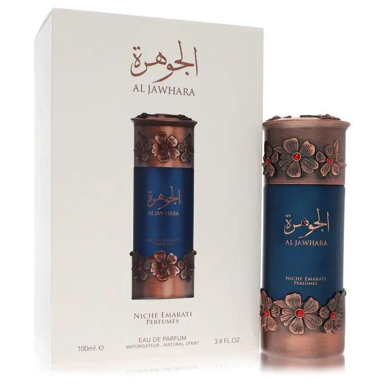 Brands HD Eau De Parfum Spray (Unisex) Niche Emarati Al Jawhara Eau De Parfum Spray (Unisex) by Lattafa 100 ml Niche Emarati Al Jawhara Eau De Parfum Spray (Unisex) by Lattafa 100 ml