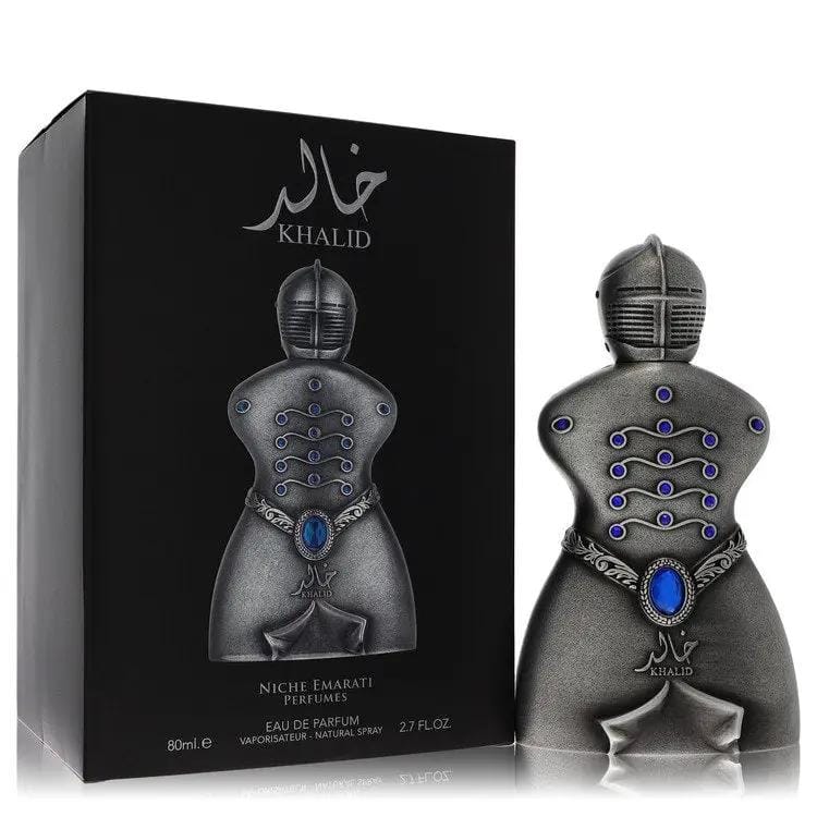 Brands HD Eau De Parfum Spray (Unisex) Niche Emarati Khalid Eau De Parfum Spray (Unisex) by Lattafa 80 ml Niche Emarati Khalid Eau De Parfum Spray (Unisex) by Lattafa 80 ml