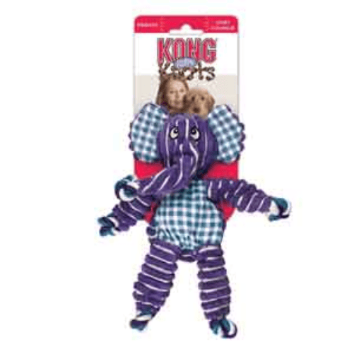 Animal Addiction Limited Dog Toy KONG Floppy Knots Elephant Med/Large KONG Floppy Knots Elephant Med/Large