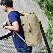 Waterproof Canvas Hiking Backpack - High Capacity Travel Pack in 2 Sizes | Outdoor Adventure Rucksack by Mead's Supply & Equipment Outfitters limited