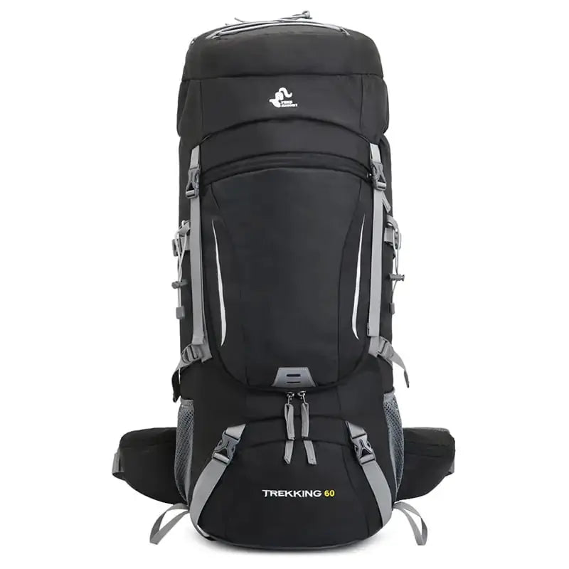 60L Water-Repellent Hiking Backpack with Rain Cover - Large Capacity Outdoor Pack for Adventures by Mead's Supply & Equipment Outfitters limited