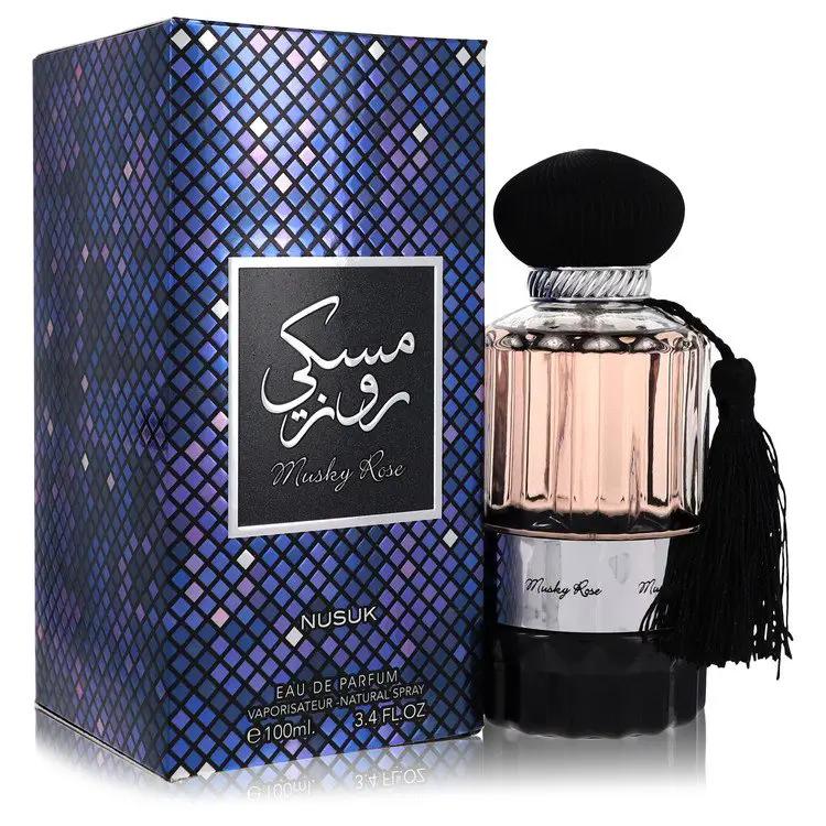 Musky Rose Eau De Parfum Spray (Unisex) by Nusuk 100 ml by Brands HD