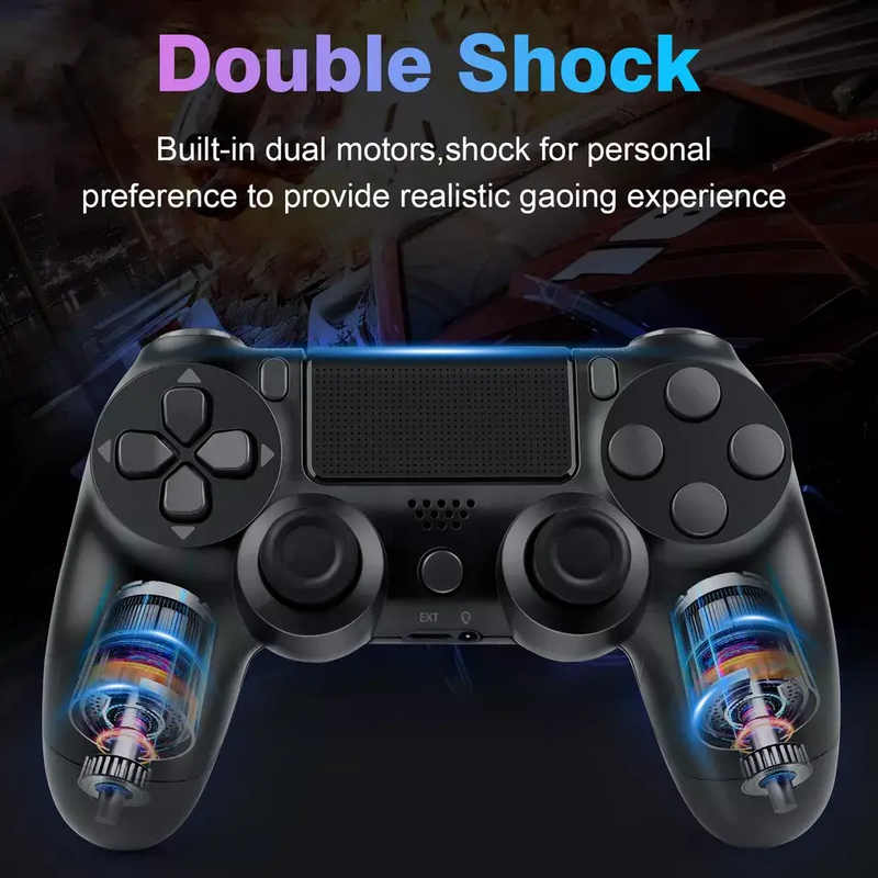 PS4 Wireless Controller - Black by salelink.co.nz