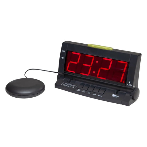 Crystone NT905 Vibrating Alarm Clock with Telephone Alert by Deafquip